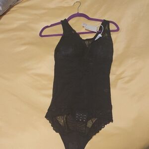 Black Lace Bodysuit